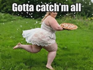 Bouncing BBW Ai Generated Funny SSBBW