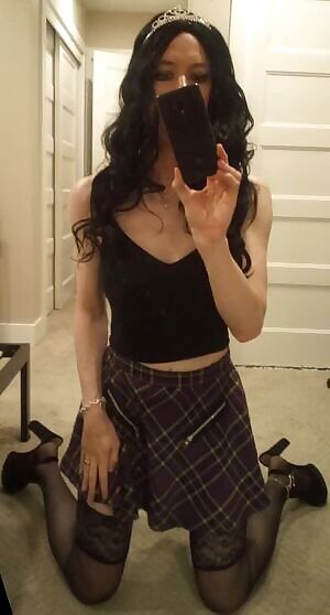My skirt is so short, do you think I will get in trouble?