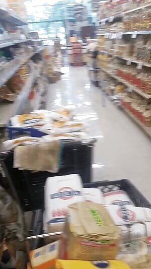 Piss is my fetish. Especially in public. Here's me pissing in a busy grocery store. Get at me with requests!