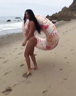 Diana Levy pink bikini