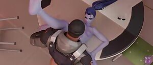 Widowmaker and Reyes on the table