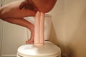 When 1 cock is not enough. With bonus flying dildo!