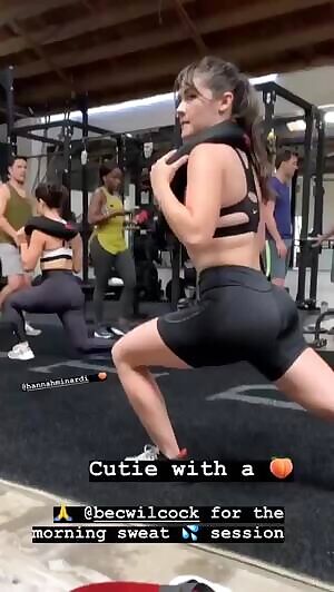 I wanna give Isabelle Fuhrman a workout of my own