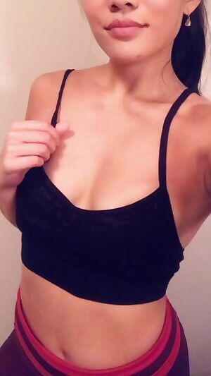 The best part of going to the gym is taking my clothes off after