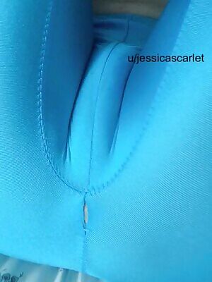 I was rubbing myself too roughly in my spandex 😒