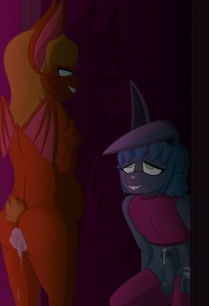 Furry Cartoon Caught Dripping Femboy