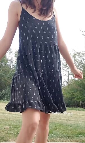 I was so excited about the nice weather, I had to get naked! Hopefully my neighbors didnt notice... 🤭