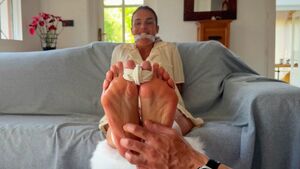 Feet Tickling Bondage Gagged Laughing Oiled