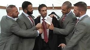 When you kept asking for a lower price for the suit and the sales reps were having none of your shit