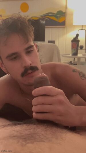 Gay Foreskin Play Big Dick Blowjob