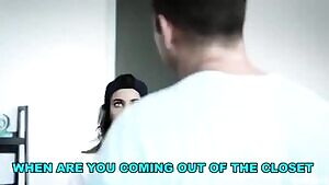 She is proving that she is not a lesbian