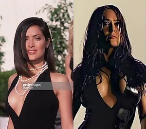 Salma Hayek at 33 and 53