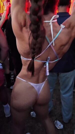 Rave Sluts Babe Booty Brunette Dance