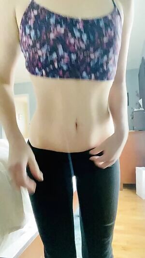 Sweaty yoga mil