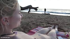 Rubbing My Gf's Wet Pussy - Riley Star 2