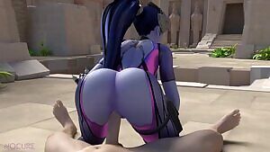 Widowmaker riding,