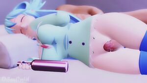 Ecchi Anime 3D Foot Footjob Hentai