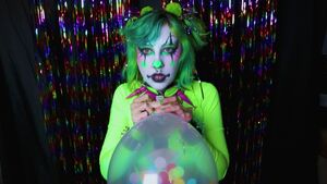 Clown Girls Alt Balloons Breath Play