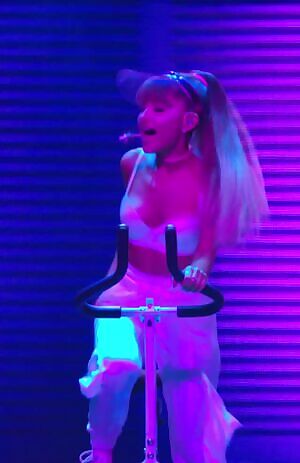 He Ari rides a cock with her tits bouncing up and down