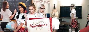 Sovereign Syre, Riley Star, Jessie Saint, Jada Doll VR porn video @VRBangers Feb 14