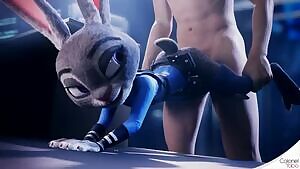 Judy Hopps getting fucked