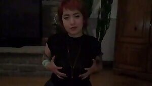 We all float down here, except my tits. They drop.