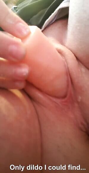 My first gif, be nice. just moved only could find that small dildo