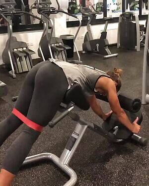 Personal trainer at my gym likes attention