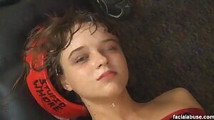 Hellga got her ass destroyed because of Facial Abuse.