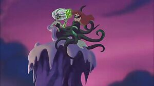 Ariel bound and gagged by Morgana