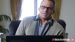 April Snow's daddy helps her through college