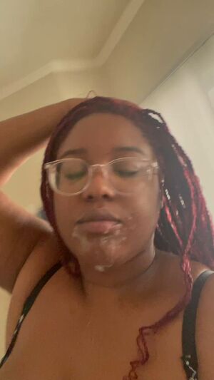 Covered in Cum Amateur BBW Big Tits