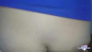 Quickie in the Bathroom ends with my ass full of Cumshot