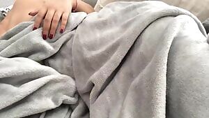 a real girl with a real cute 🐱 😘