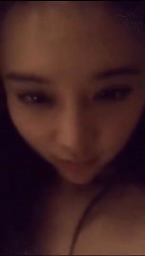 Naughty little smirk