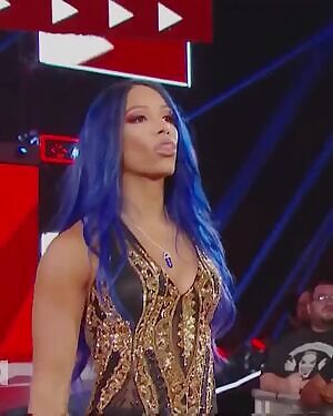 Sasha looking incredibly fuckable as usual