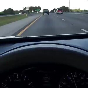 Little guy in the car