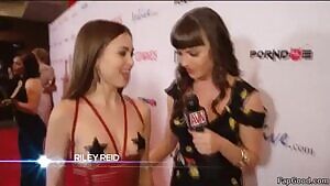 Riley Reid at the AVN awards.