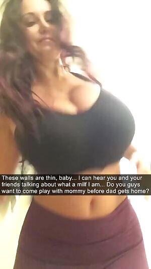 Your mom can hear everything you're saying about her and she loves it!