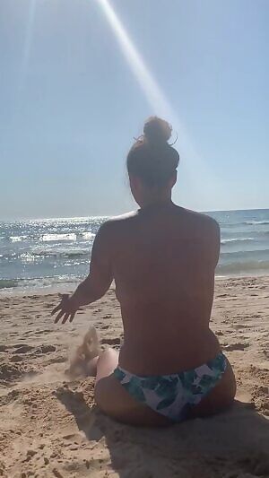 Someone said I should do a naked run on the beach. What about the timing? 😈