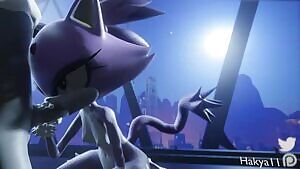 Blaze sucking Silver