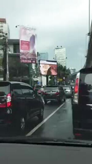 A billboard in Indonesia