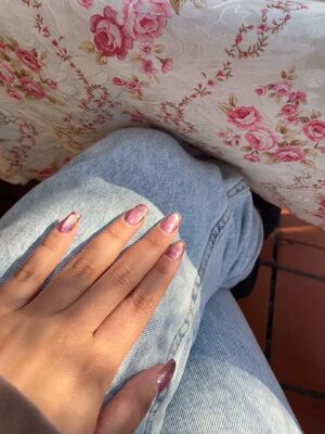 Nail fetish Latina Nails hands
