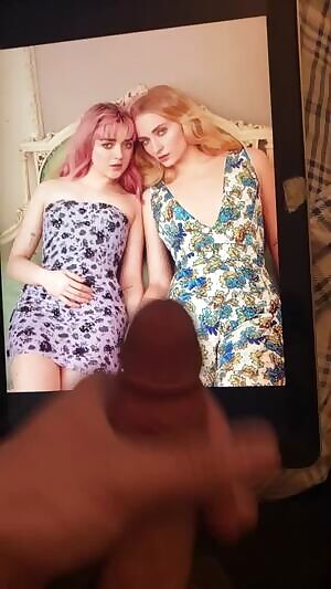 Maisie and Sophie love getting covered in cum