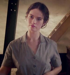 Lily James in the romantic war drama film: The Exception