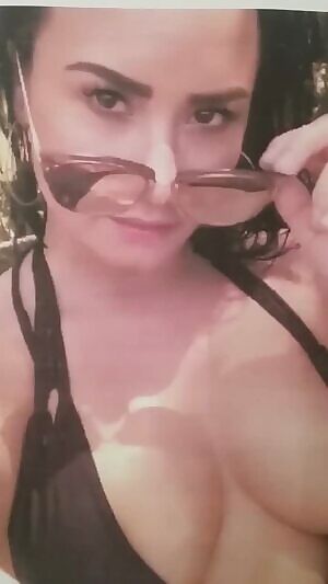 Demi Lovato demands a big load