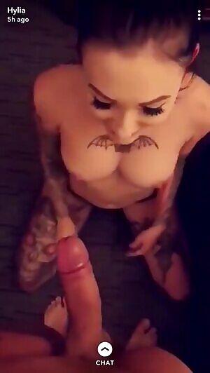 Suicide Girl on Knees