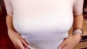 I can't stop rewatching my titties getting slapped and squeezed... Somebody needs to do them harder!