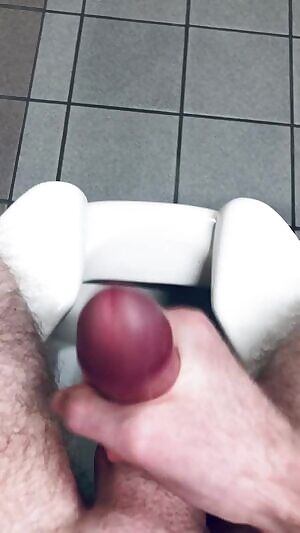 Held my erection through two long zoom meetings today, finally released in the bathroom