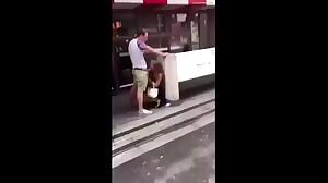 Embarrassed about being caught